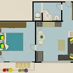 Daire Castle View-bus Station, Parking, Center *