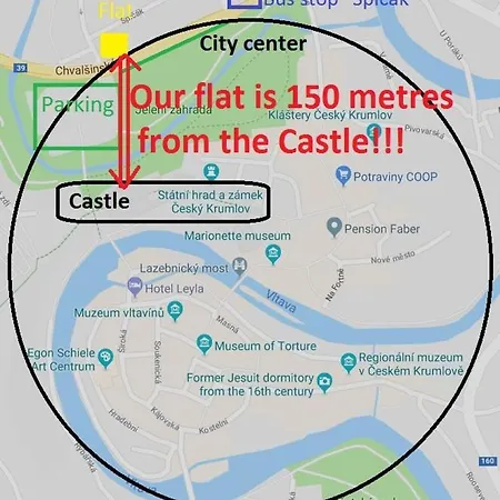 Castle View-bus Station, Parking, Center Apartman *